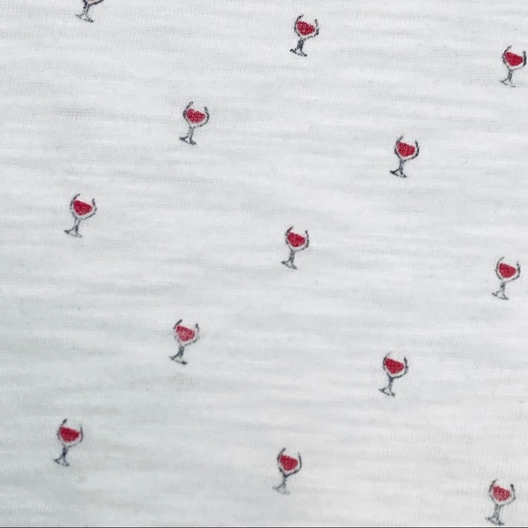 CHRLDR Wino Long Sleeve White High Los Tee Shirt - Picture 4 of 8